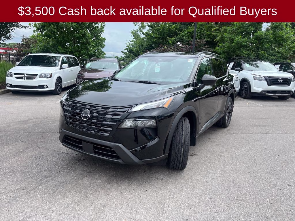 2026 Super Black Nissan Rogue Dark Armor FWD SUV