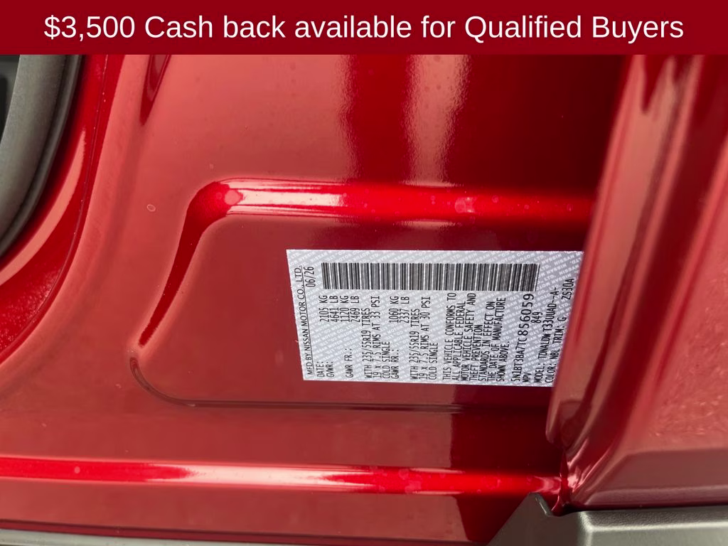 2026 Scarlet Ember Tintcoat Nissan Rogue Dark Armor FWD SUV