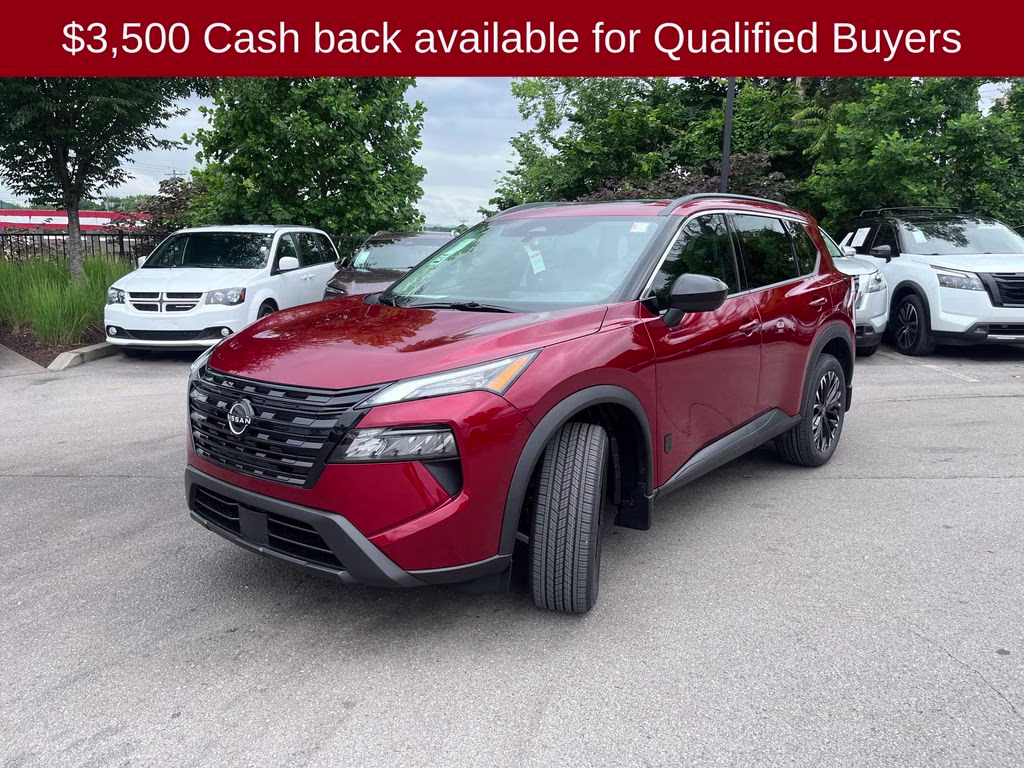 2026 Scarlet Ember Tintcoat Nissan Rogue Dark Armor FWD SUV