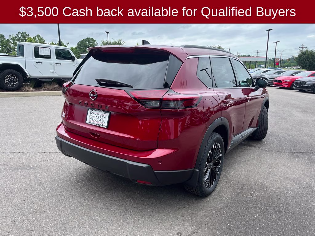 2026 Scarlet Ember Tintcoat Nissan Rogue Dark Armor FWD SUV