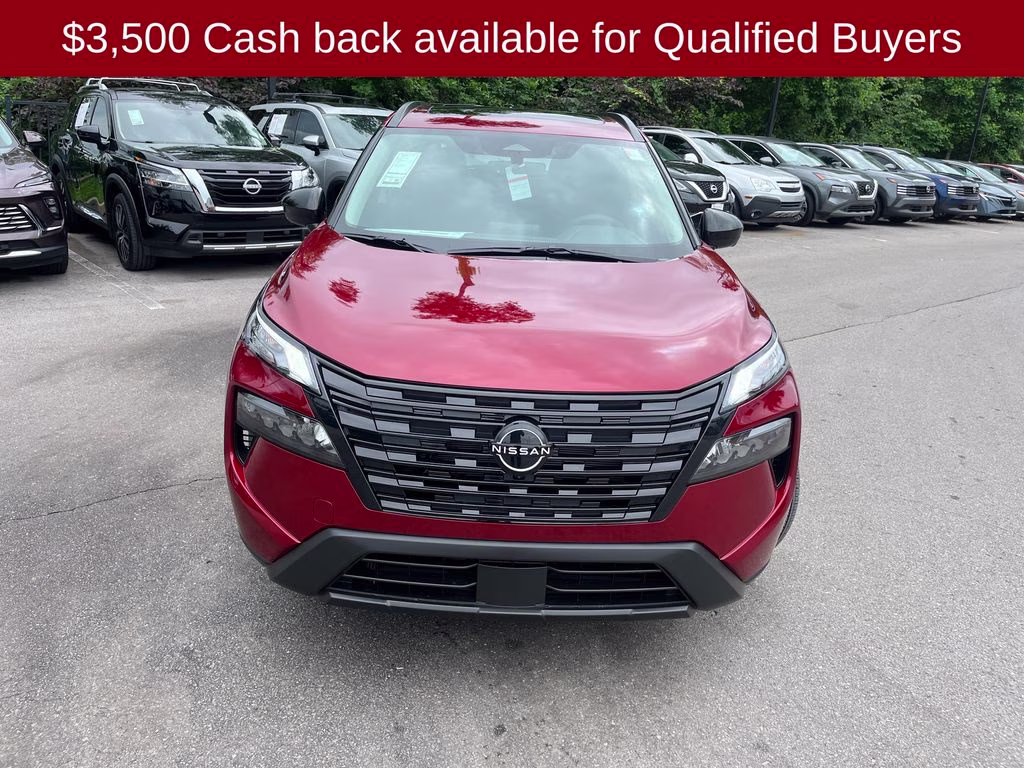 2026 Scarlet Ember Tintcoat Nissan Rogue Dark Armor FWD SUV