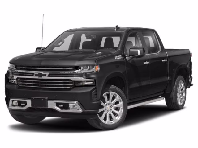 2021 Black Chevrolet Silverado 1500 High Country 4X4