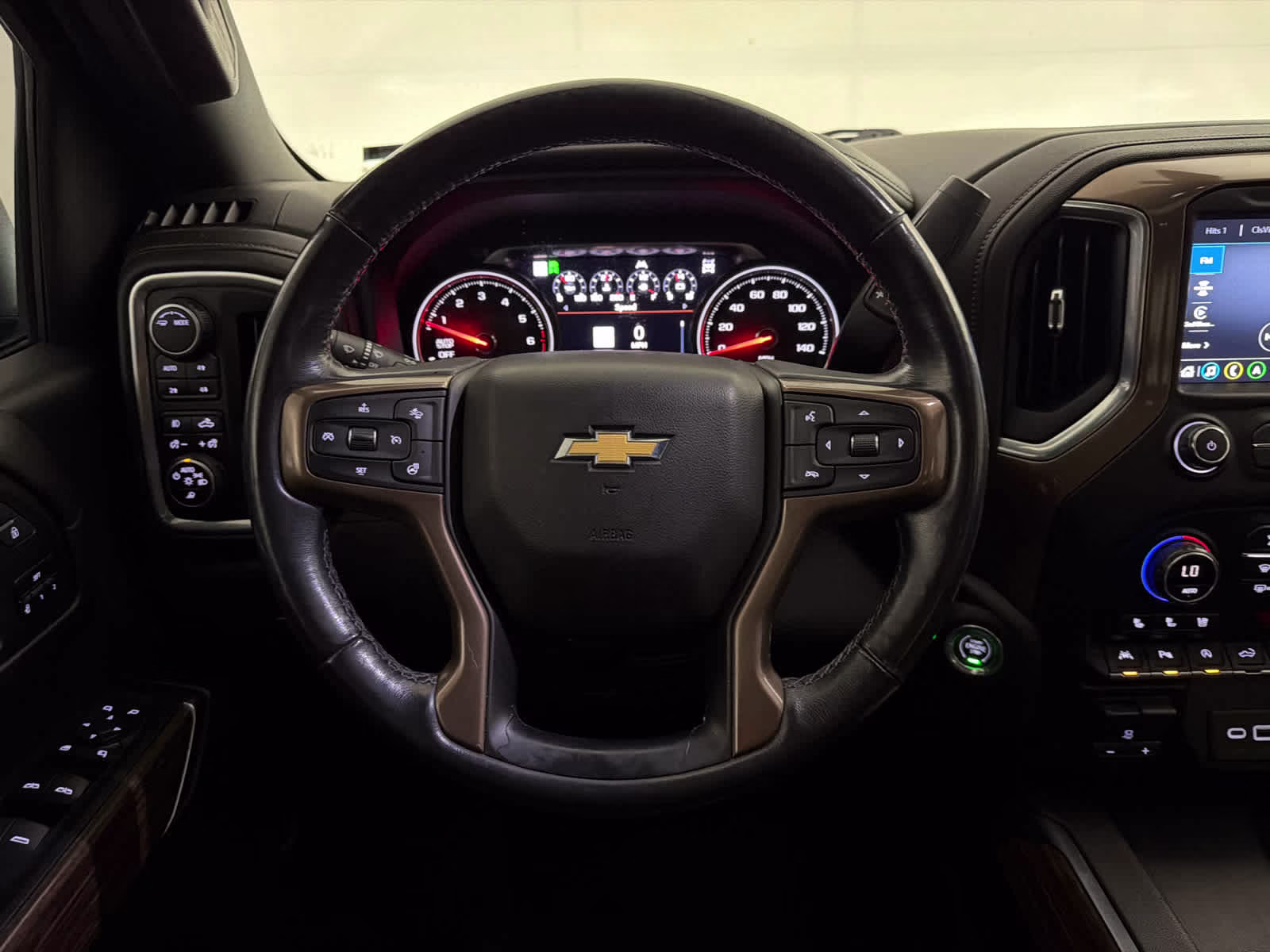 2021 Black Chevrolet Silverado 1500 High Country 4X4 Truck