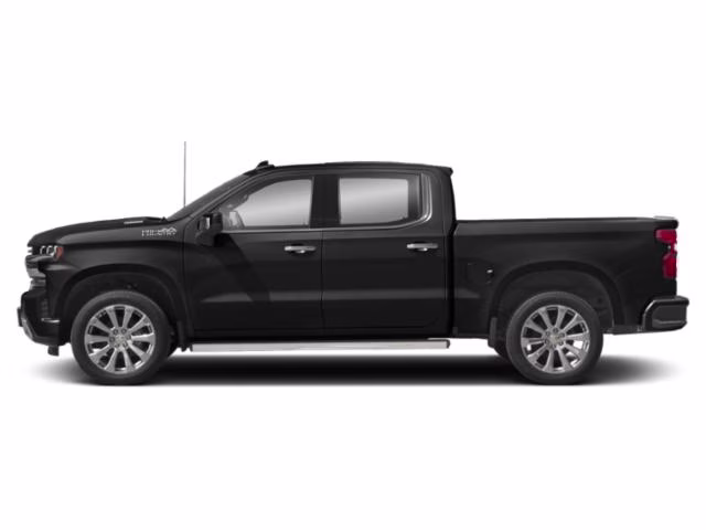 2021 Black Chevrolet Silverado 1500 High Country 4X4