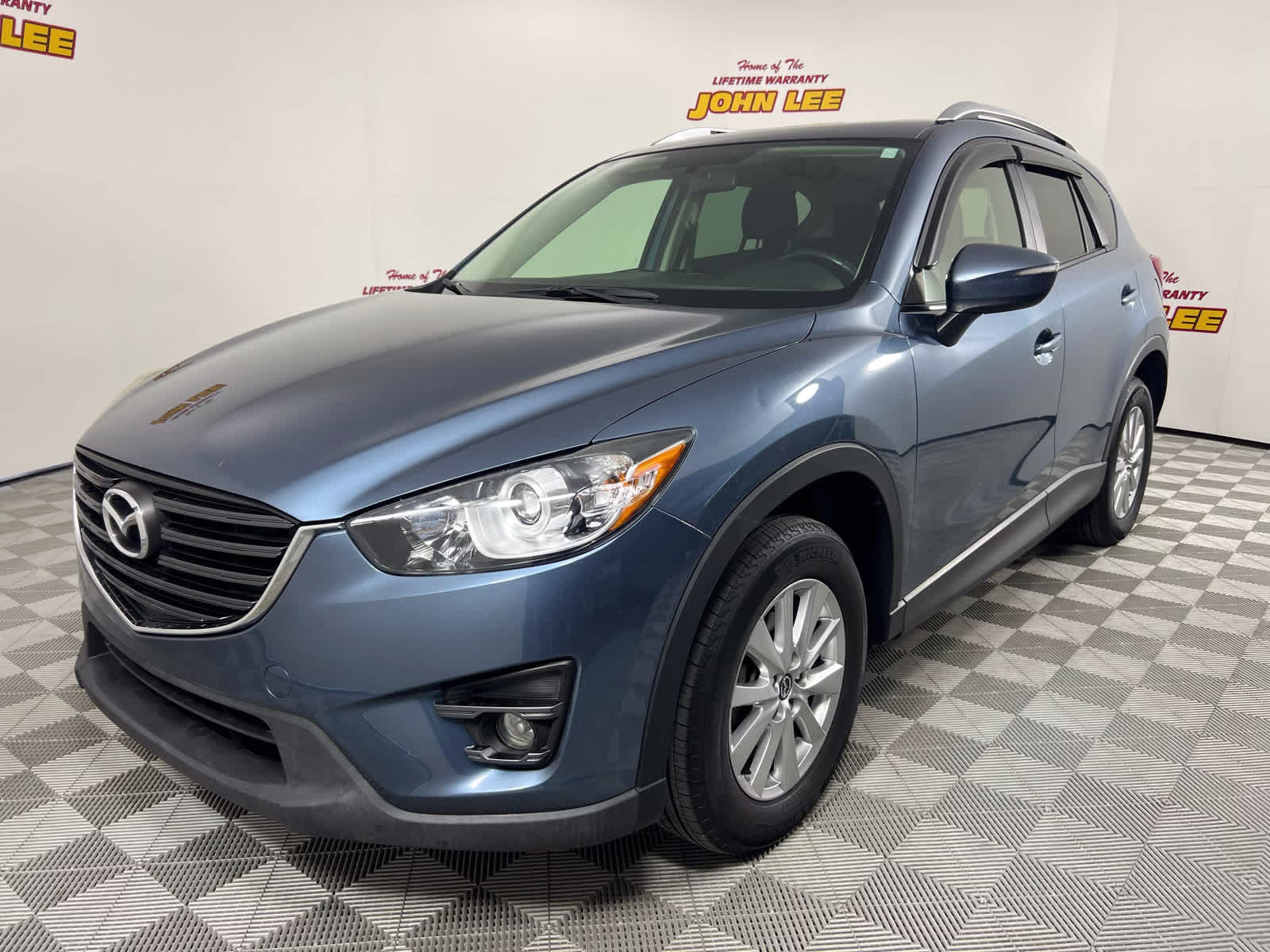 2016 Blue Reflex Mica Mazda CX-5 Touring AWD SUV