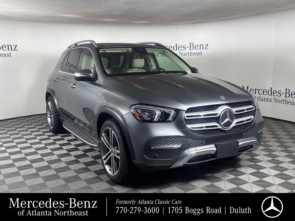 2021 Selenite Gray Metallic Mercedes-Benz GLE GLE 350 RWD SUV