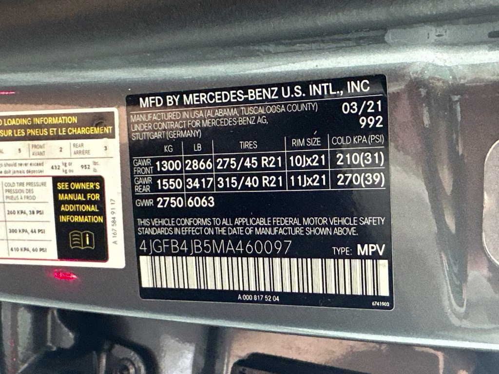 2021 Selenite Gray Metallic Mercedes-Benz GLE GLE 350 RWD SUV
