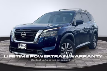 2025 Deep Ocean Blue Pearl Nissan Pathfinder SL 4X4 SUV