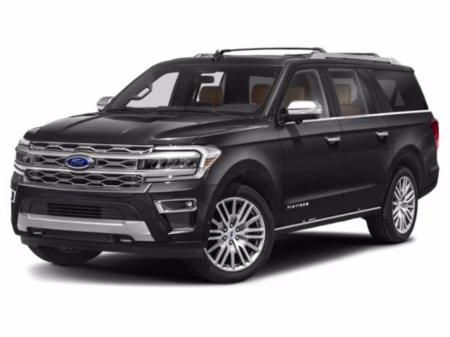 2022 Blue Metallic Ford Expedition Max Platinum RWD SUV