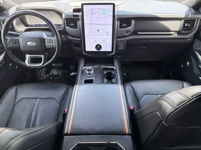 2022 Blue Metallic Ford Expedition Max Platinum RWD SUV