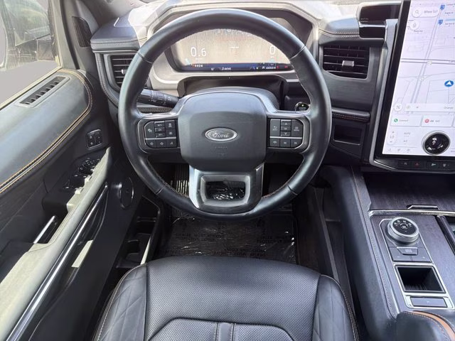 2022 Blue Metallic Ford Expedition Max Platinum RWD SUV