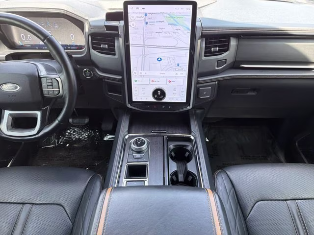 2022 Blue Metallic Ford Expedition Max Platinum RWD SUV