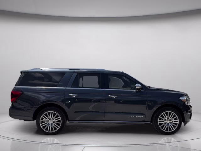 2022 Blue Metallic Ford Expedition Max Platinum RWD SUV