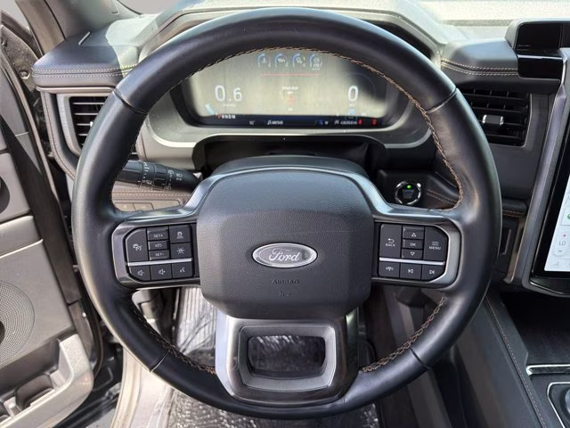 2022 Blue Metallic Ford Expedition Max Platinum RWD SUV