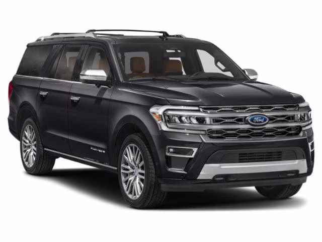 2022 Blue Metallic Ford Expedition Max Platinum RWD SUV