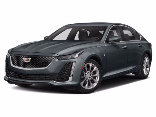 2022 Shadow Metallic Cadillac CT5 Luxury RWD Sedan