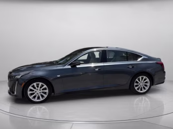 2022 Shadow Metallic Cadillac CT5 Luxury RWD Sedan