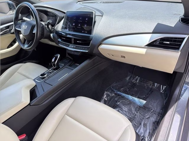 2022 Shadow Metallic Cadillac CT5 Luxury RWD Sedan