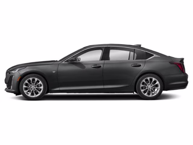 2022 Shadow Metallic Cadillac CT5 Luxury RWD Sedan
