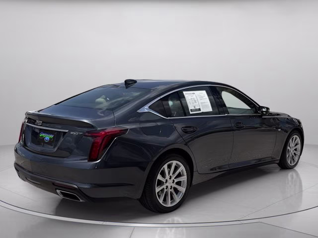 2022 Shadow Metallic Cadillac CT5 Luxury RWD Sedan