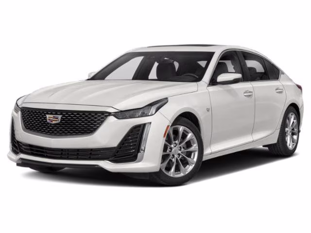 2022 Shadow Metallic Cadillac CT5 Luxury RWD Sedan