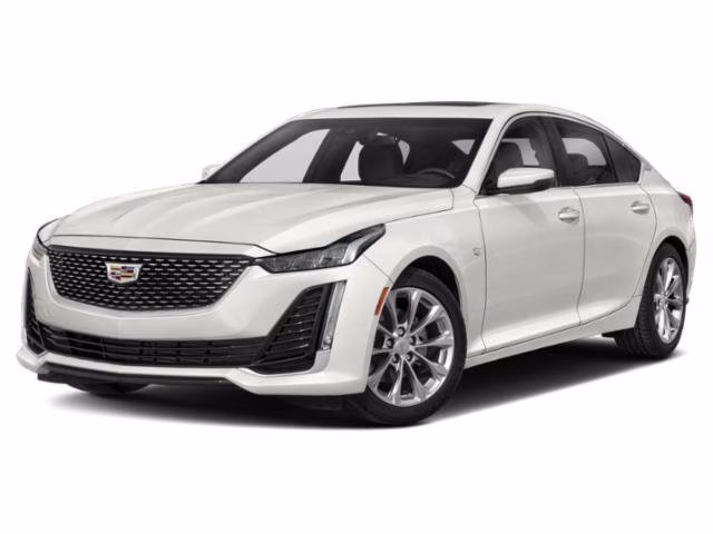 2022 Shadow Metallic Cadillac CT5 Luxury RWD Sedan