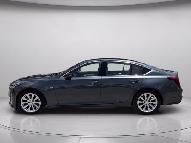 2022 Shadow Metallic Cadillac CT5 Luxury RWD Sedan