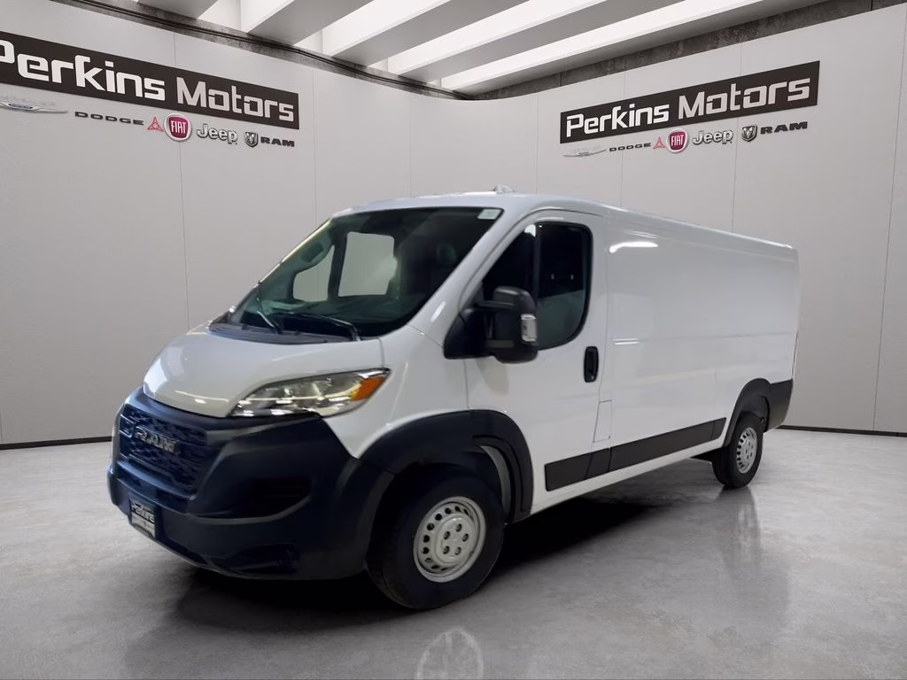 2026 Bright White Clearcoat Ram ProMaster 1500 Low Roof FWD Van