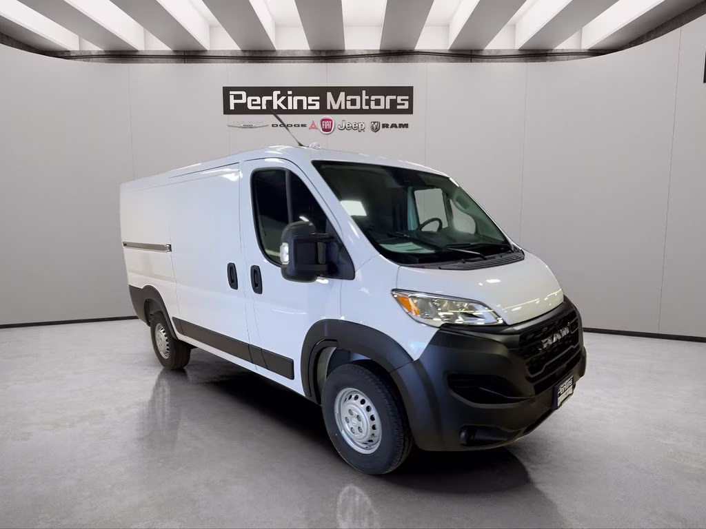 2026 Bright White Clearcoat Ram ProMaster 1500 Low Roof FWD Van