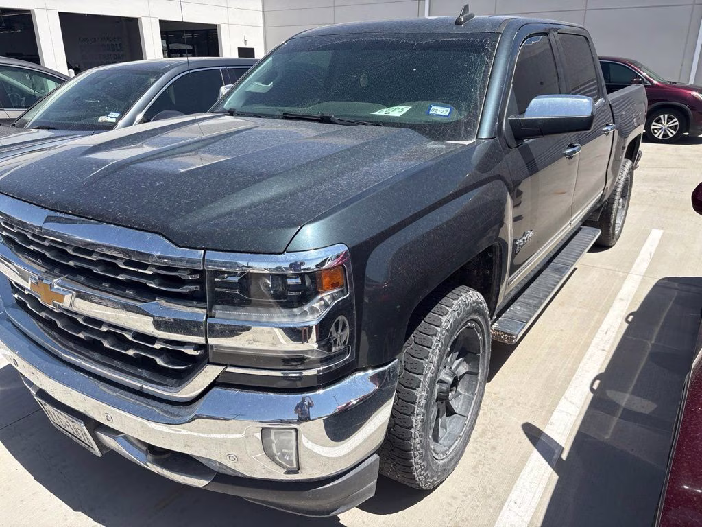 2018 Graphite Metallic Chevrolet Silverado 1500 LTZ RWD Truck