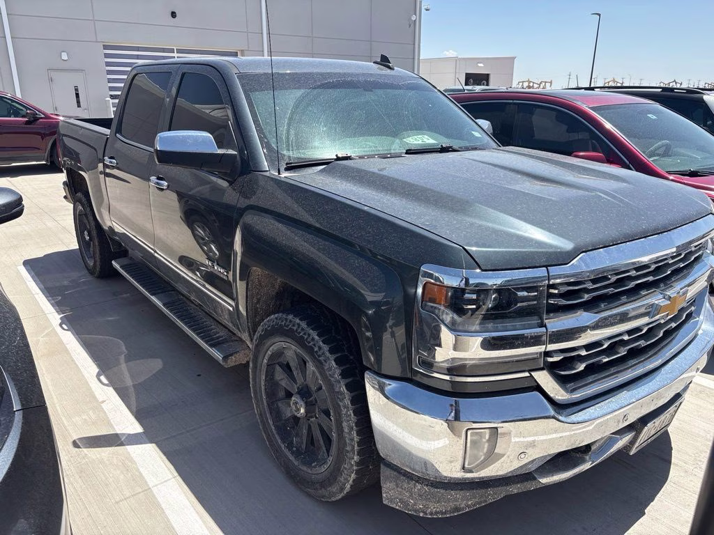2018 Graphite Metallic Chevrolet Silverado 1500 LTZ RWD Truck
