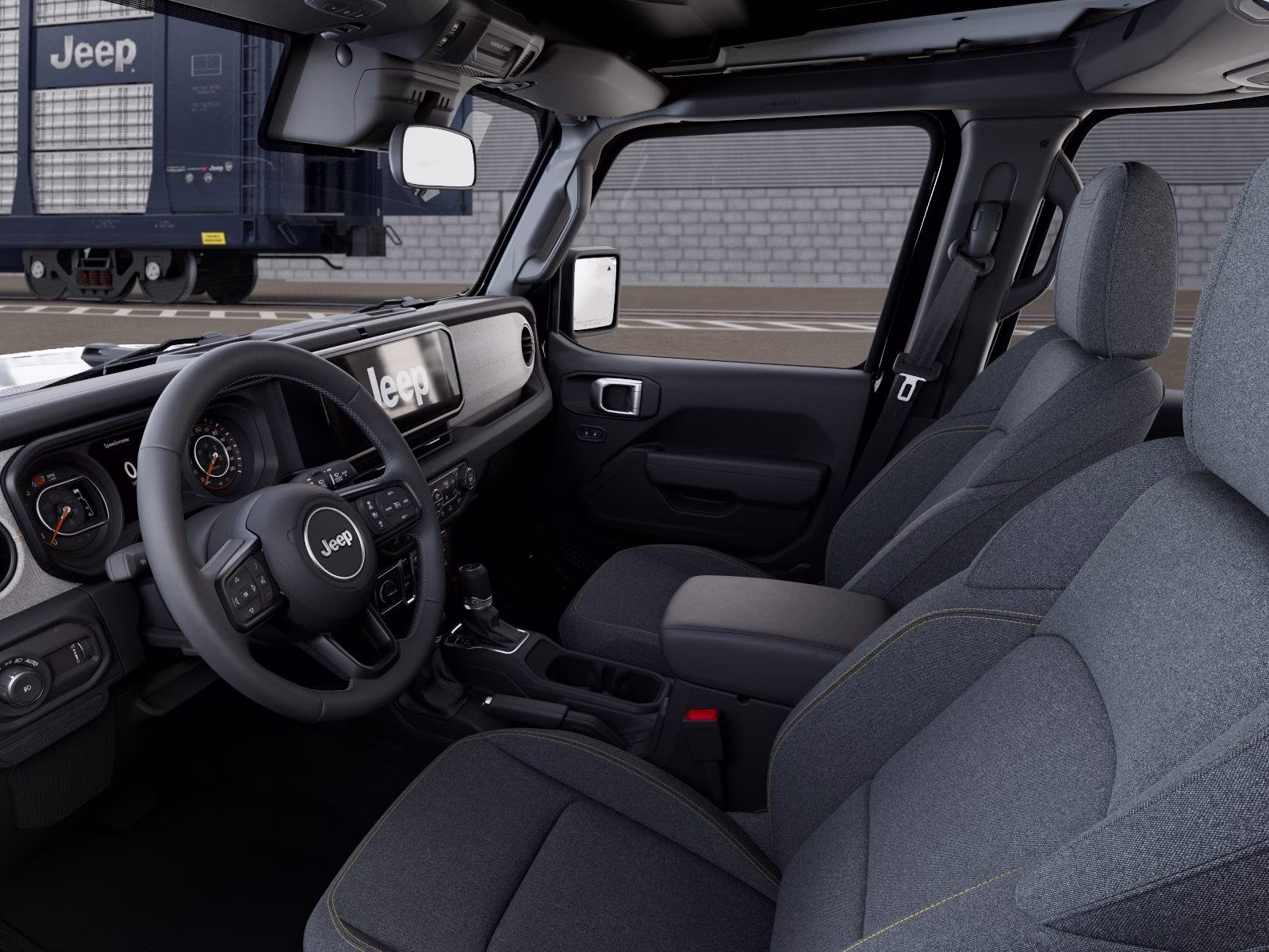 2026 Black Clearcoat Jeep Wrangler Sport S 4X4 SUV