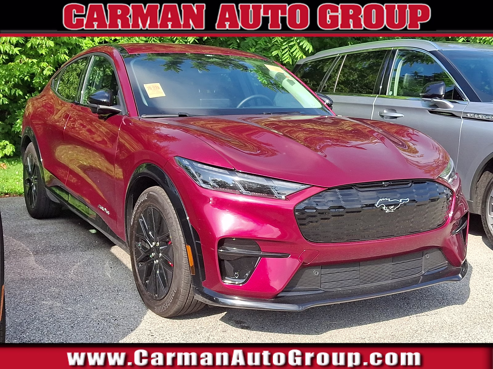 2025 Magenta Ford Mustang Mach-E Premium AWD