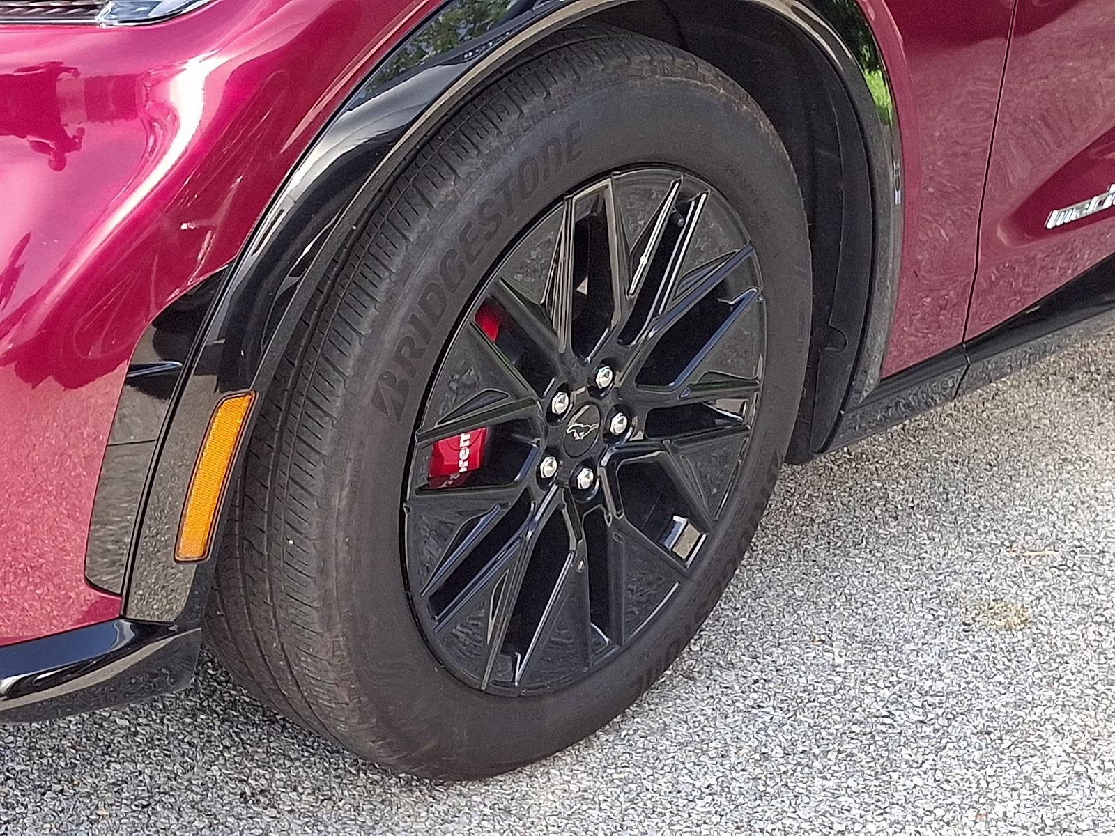 2025 Magenta Ford Mustang Mach-E Premium AWD