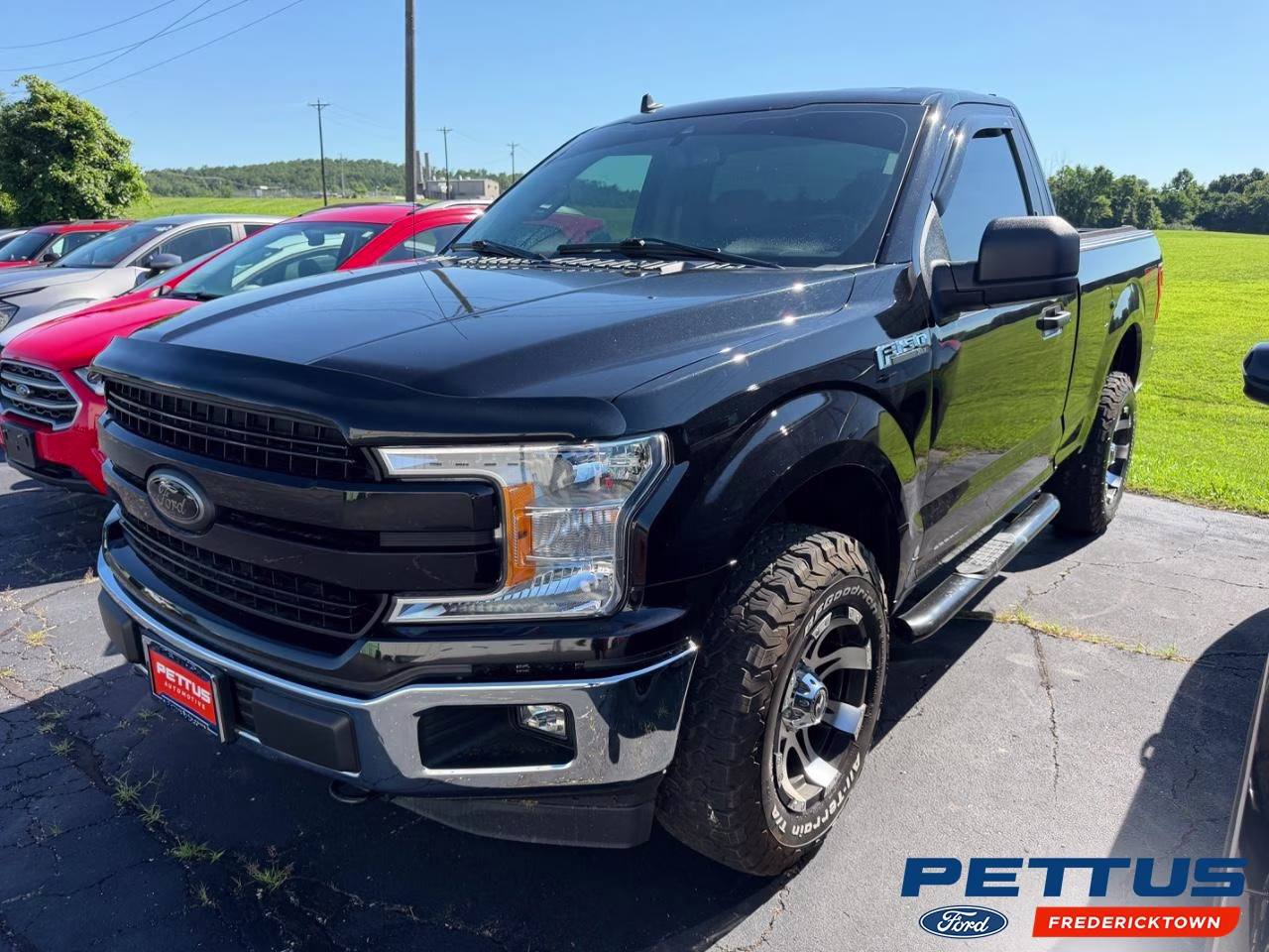 2020 Agate Black Metallic Ford F-150 4WD Reg Cab Box 4X4 Truck