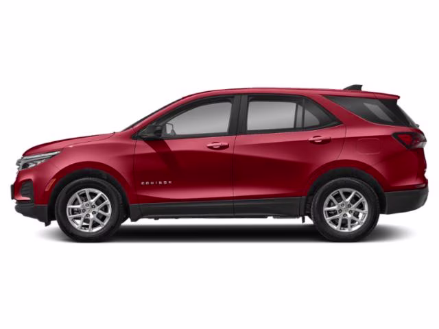 2022 RED Chevrolet Equinox FWD 4DR RS FWD
