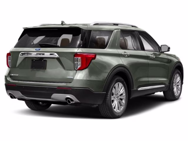 2023 Forged Green Ford Explorer LIMITED 4WD 4X4