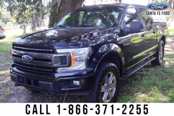2020 Black Ford F-150 XLT 4X4 Truck