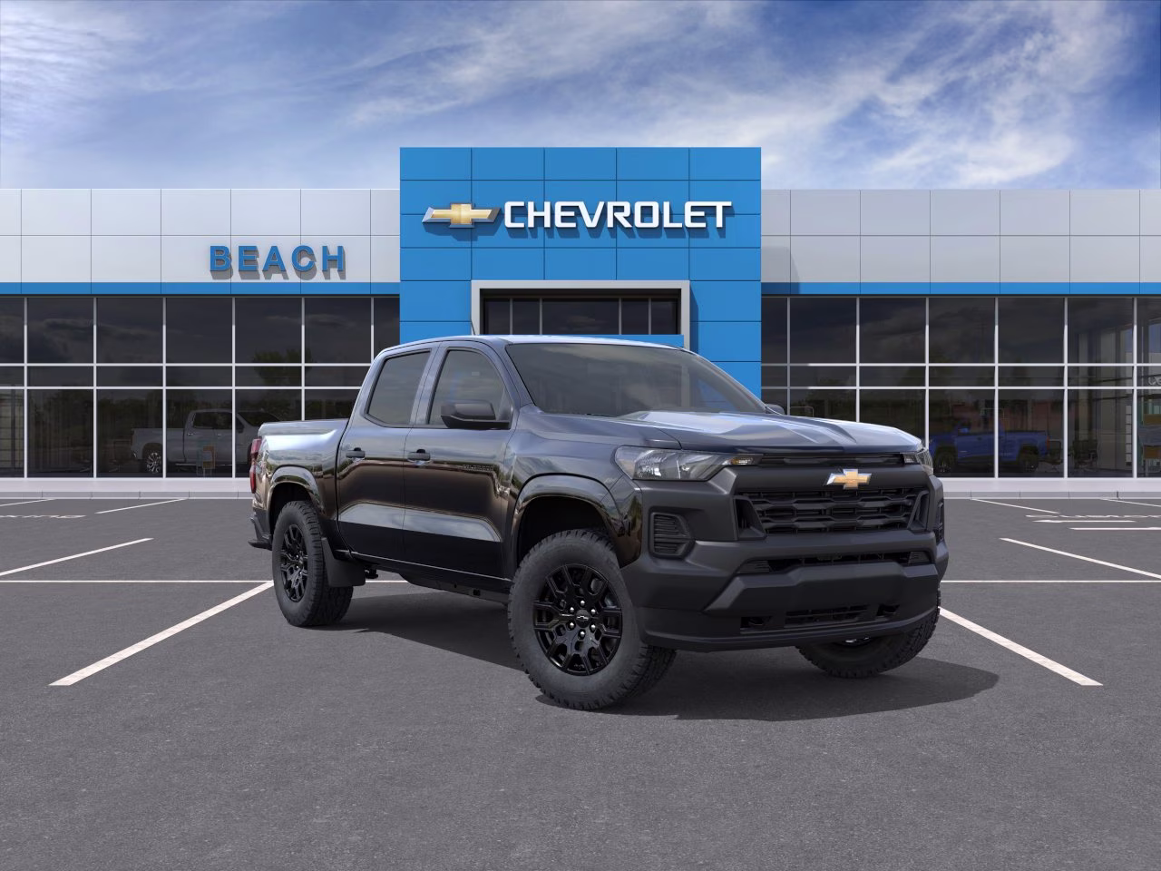 2026 Black Chevrolet Colorado WT 4X4 Truck