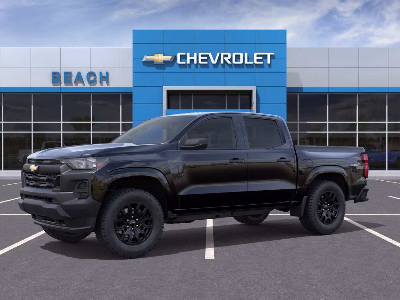 2026 Black Chevrolet Colorado WT 4X4 Truck