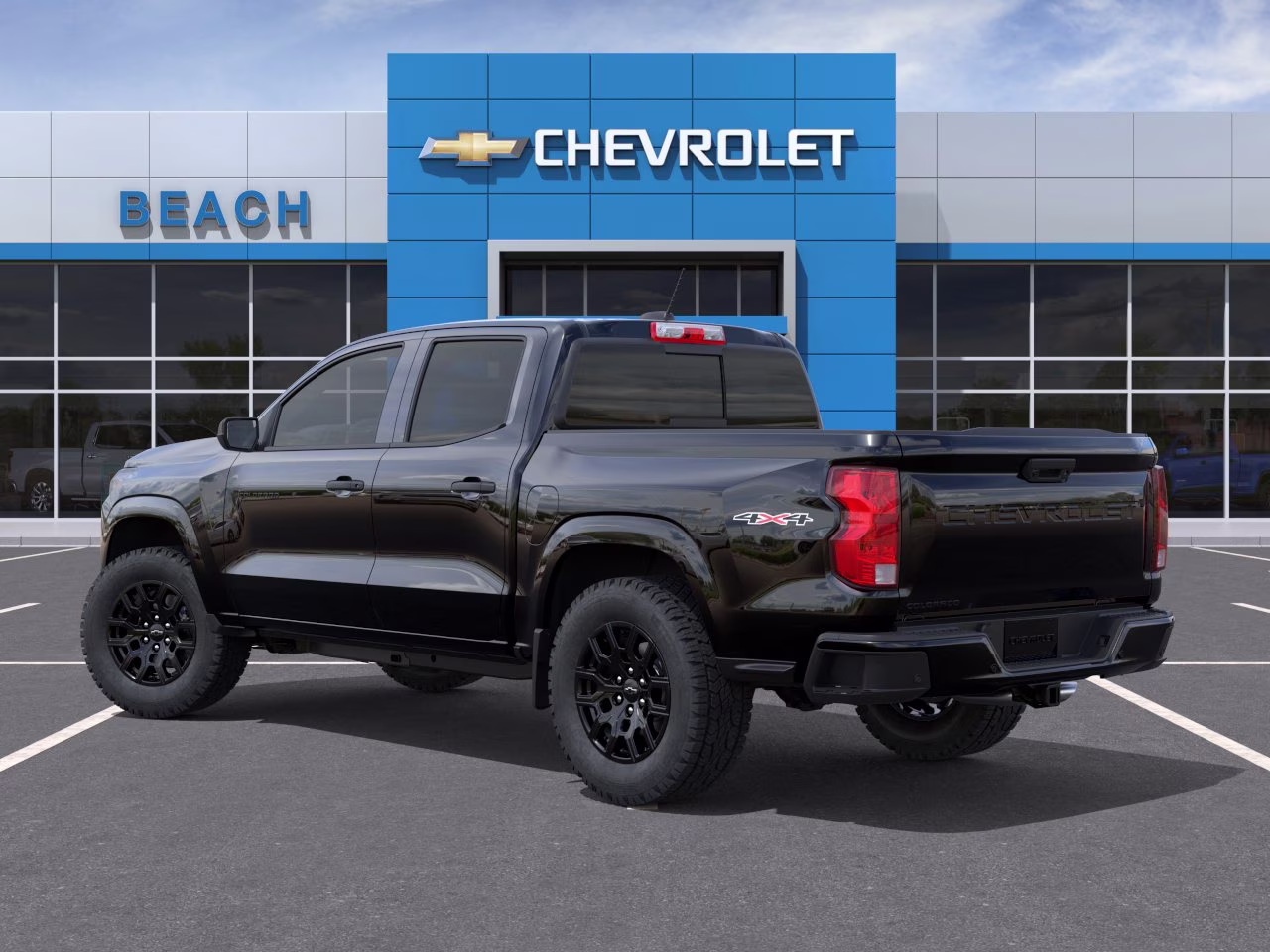 2026 Black Chevrolet Colorado WT 4X4 Truck