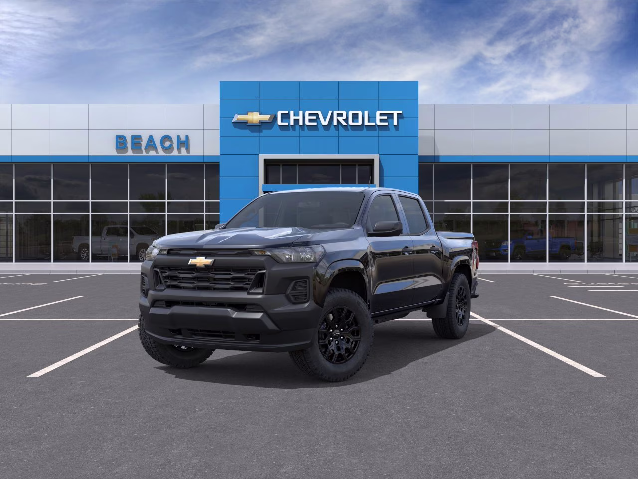 2026 Black Chevrolet Colorado WT 4X4 Truck