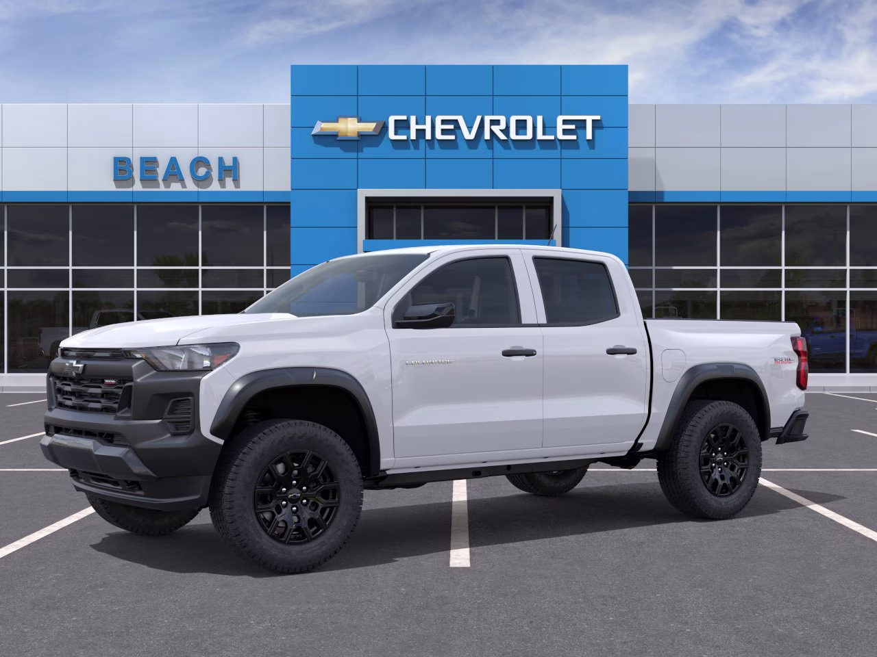 2026 Summit White Chevrolet Colorado Trail Boss 4X4 Truck