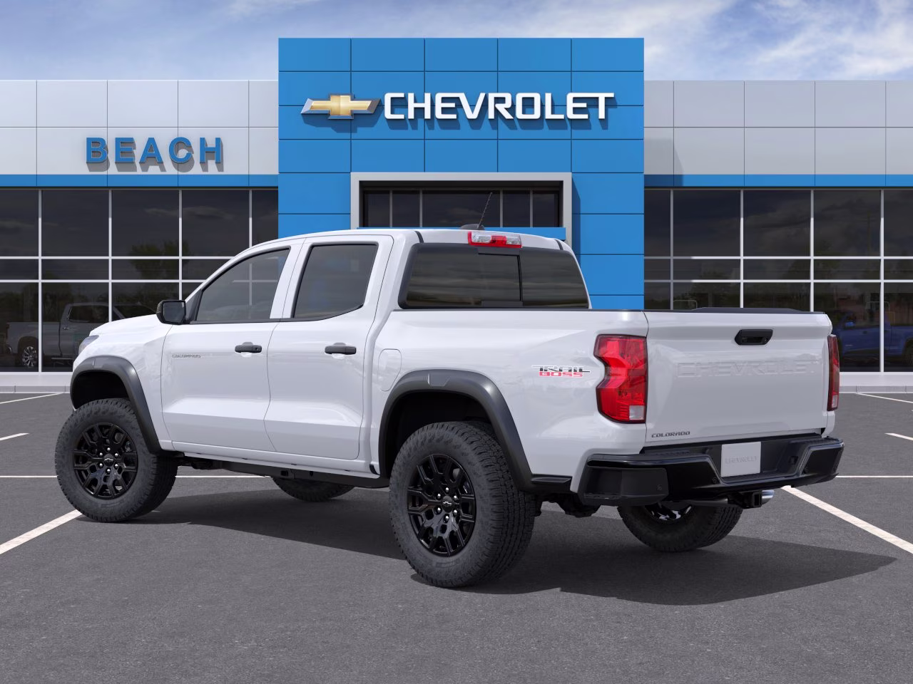 2026 Summit White Chevrolet Colorado Trail Boss 4X4 Truck