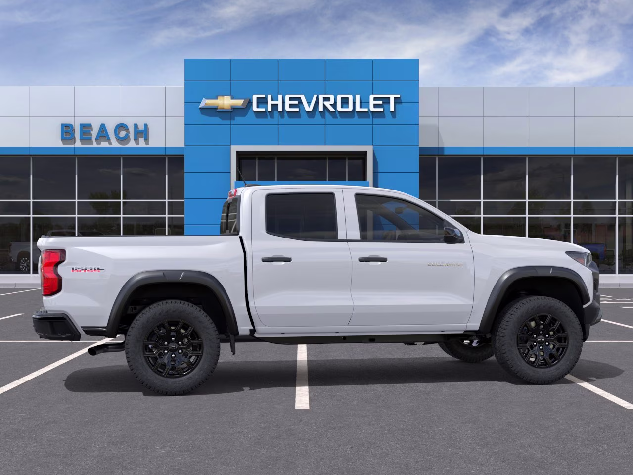 2026 Summit White Chevrolet Colorado Trail Boss 4X4 Truck