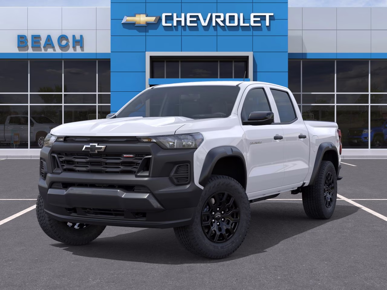 2026 Summit White Chevrolet Colorado Trail Boss 4X4 Truck
