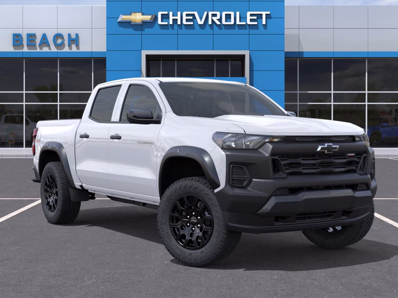 2026 Summit White Chevrolet Colorado Trail Boss 4X4 Truck