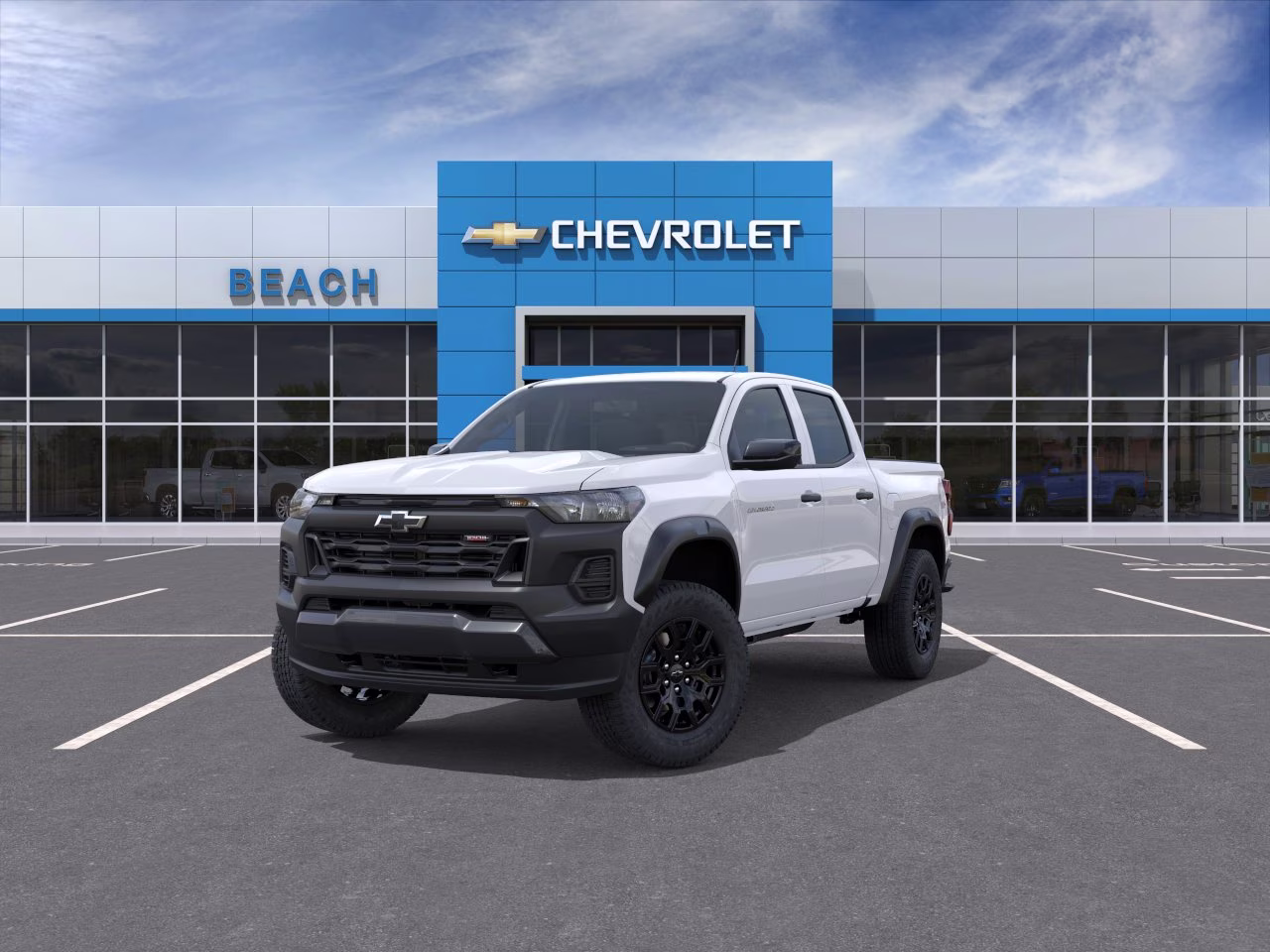 2026 Summit White Chevrolet Colorado Trail Boss 4X4 Truck