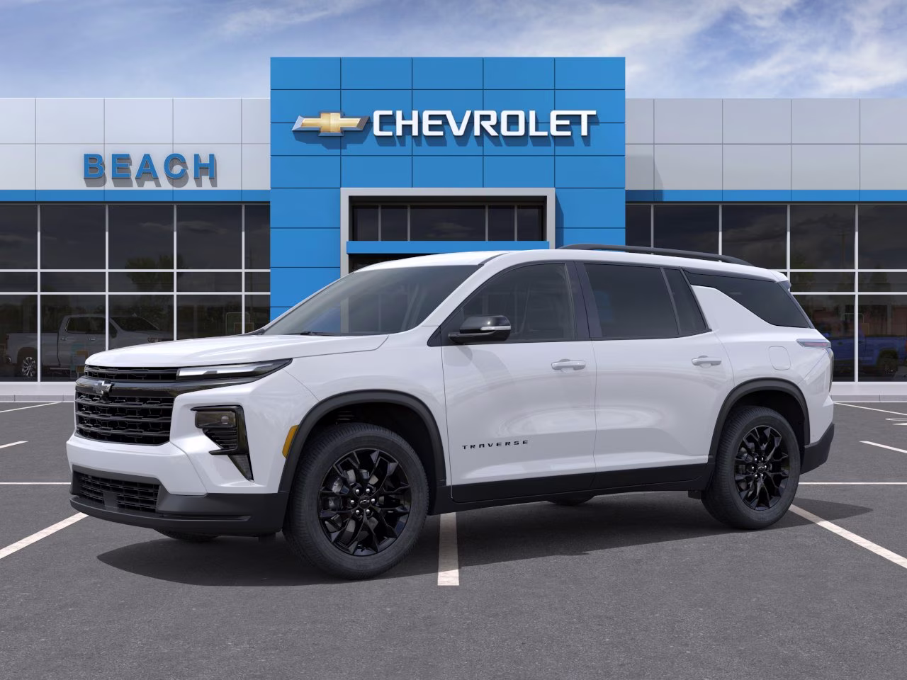 2026 Summit White Chevrolet Traverse LT FWD SUV