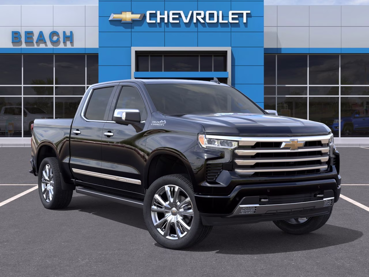 2026 Black Chevrolet Silverado 1500 High Country 4X4 Truck